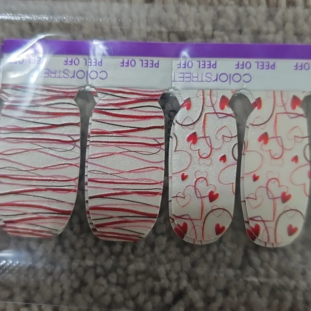 Color Street I'M WITH CUPID Press On Nails 100% Real Polish